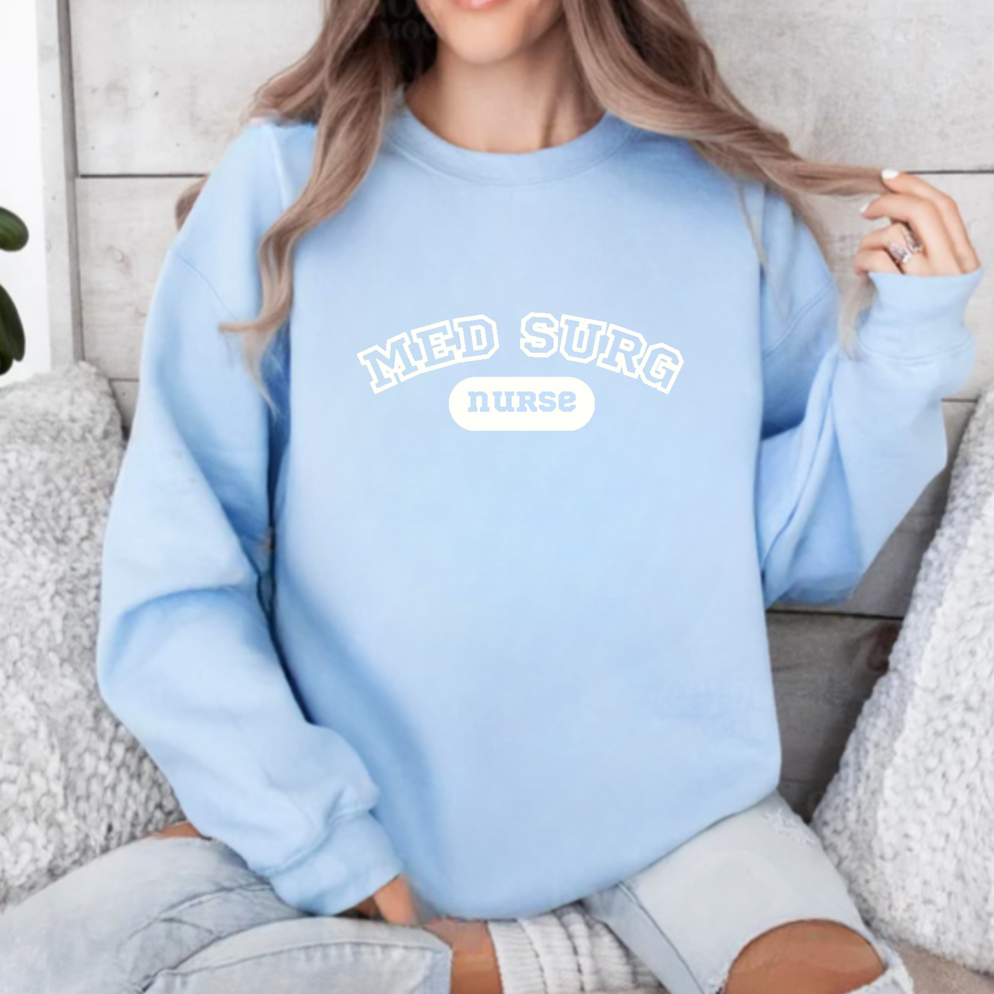 Varsity Embroidered Crewnecks